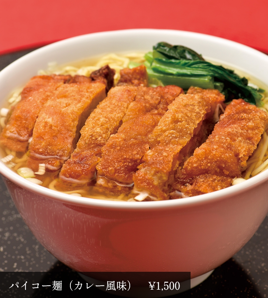 パイコー麺(カレー風味)