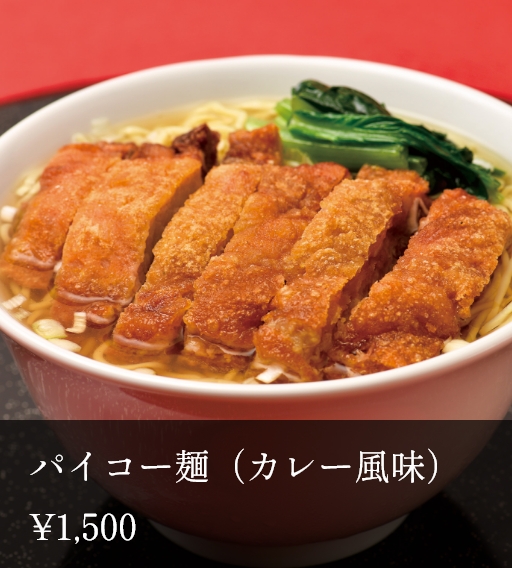パイコー麺(カレー風味)