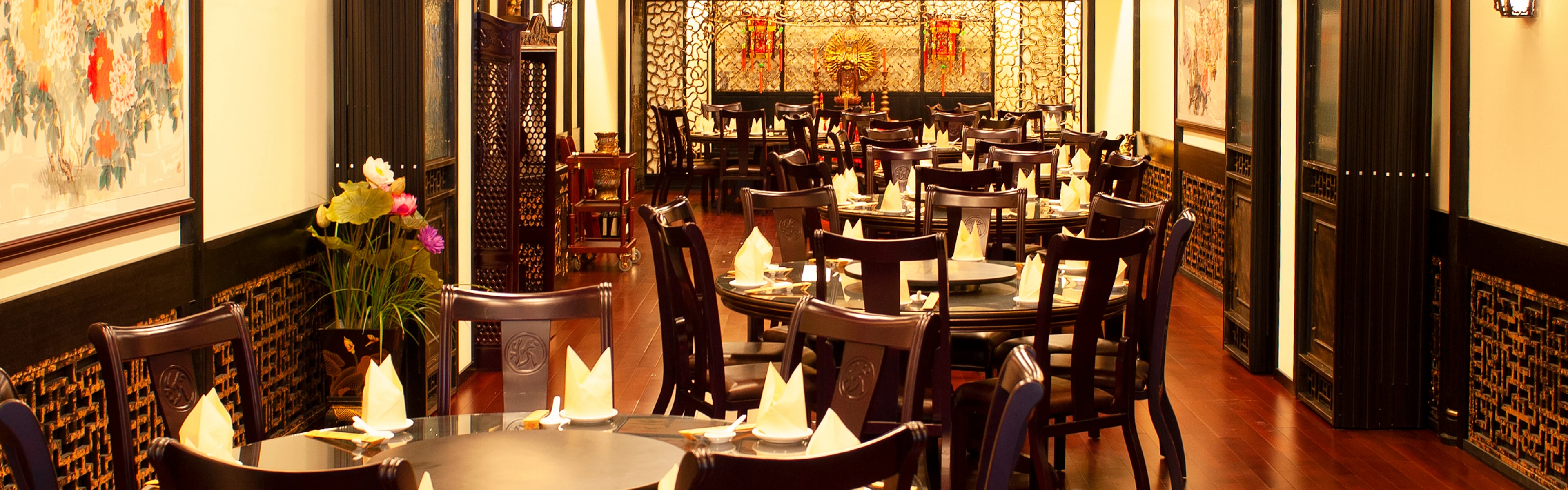 フランス租界時代、上海の邸宅をモデルにしたデザインのフロアの写真